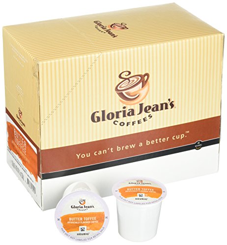 גלוריה ג ' ין ' ס קפה חמאה טופי 24 קיי-כוסות עבור קוריג ברוארס