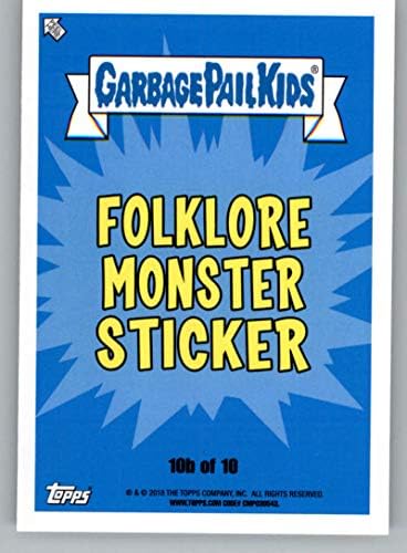 2018 Topps Farbage Pail Kids Oh Oh The Polklore Polklore Monster Stage