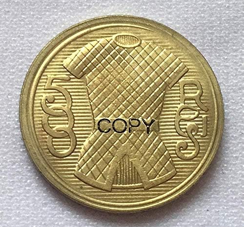 מטבע אתגר 1908 רוסיה 50 מטבעות קופקס העתק העתק מתנה עבורו אוסף מטבעות