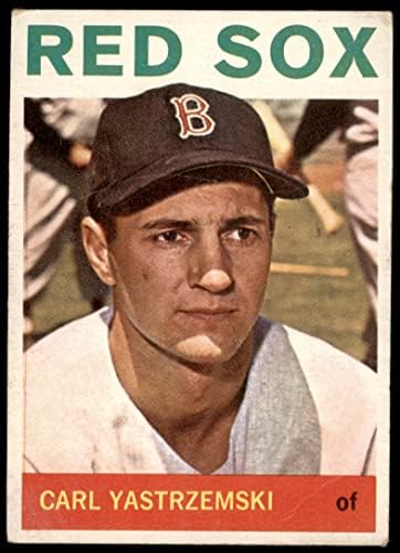 1964 Topps 210 קרל יסטרזמסקי בוסטון רד סוקס GD+ Red Sox