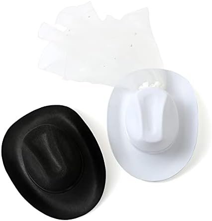 פופ פיז עיצובים רווקות בוקרת כובעי כולל כלה לבן קאובוי כובע בוקרת כובעים