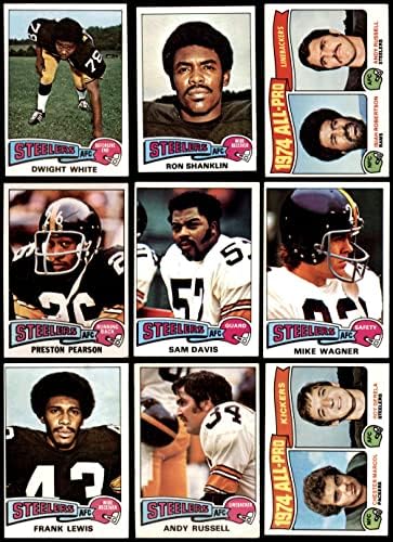 1975 Topps Pittsburgh Steelers צוות סט פיטסבורג סטילרס לשעבר סטילרס