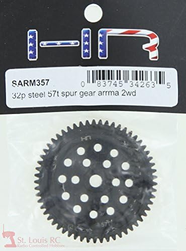 Hot Racing Sarm357 32p HD Steel 57T Spur Gear Arrma 2WD