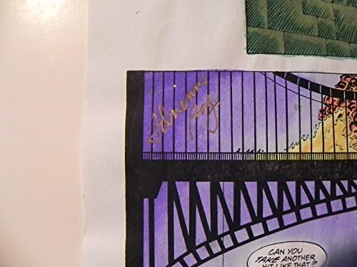 בלשי קומיקס 677 עמ'.9 באטמן קומיקס הפקה אמנות חתום אדריאן רוי קואה