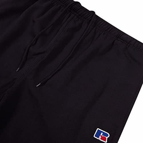 ראסל אתלטי מכנסי טרנינג גדולים וגבוהים לגברים - מכנסי טרנינג תחתונים פתוחים