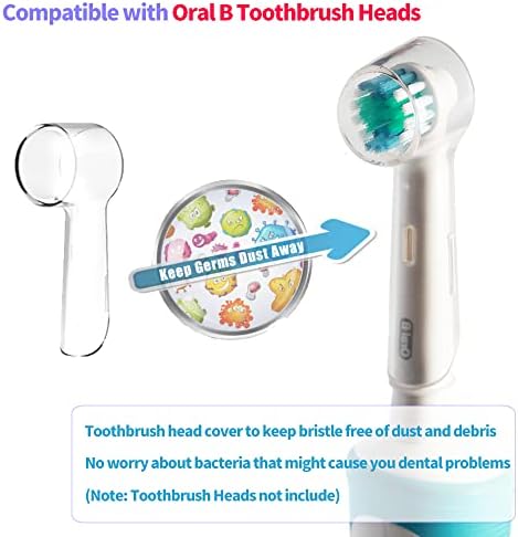 12 יחידות ראש מברשת שיניים לשימוש חוזר תואם לראשי מברשת שיניים חשמלית אוראלית לצחצוח ואחסון בריאים טובים יותר בבית ולטייל