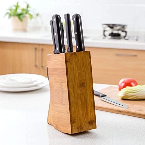 כלי מטבח עץ סכין מחזיק סכיני אחסון מדף מדף עץ סכין בלוק סטנד אחסון תיבת מיכל ארגונית מטבח אביזרי בודד סכין מחזיק