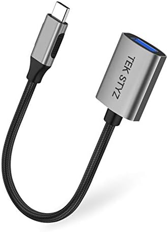 מתאם Tek Styz USB-C USB 3.0 תואם לממיר LG 34UM69G-B OTG Type-C/PD USB 3.0 ממיר נקבה.