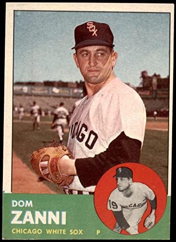1963 Topps 354 Dom Zanni Chicago White Sox Ex White Sox