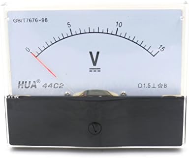 טווח מדידה של פנל אנלוגי באומין 44C2 טווח מדידה DC 0-15V