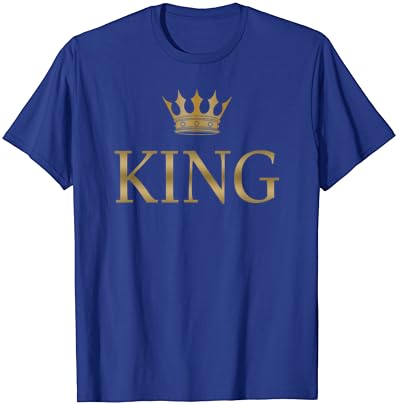 מלך זהב כתר יום הולדת חולצה חולצה