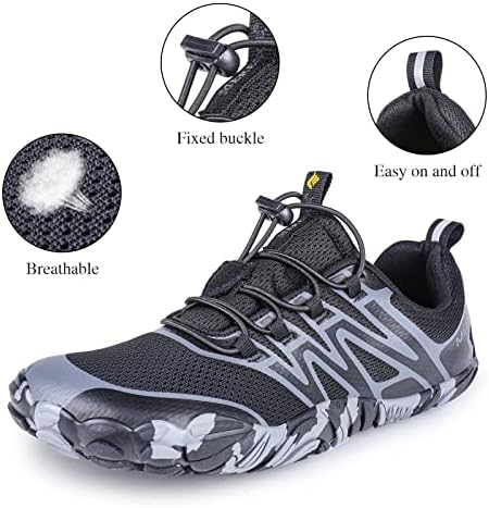 נעליים יחפות מינימליסטיות של Cior Mine Minebort Running Running חדר כושר אימונים צולבים קופסת בוהן רחבה ללא החלקה נעלי ספורט אתלטיות U122XLX596.MK