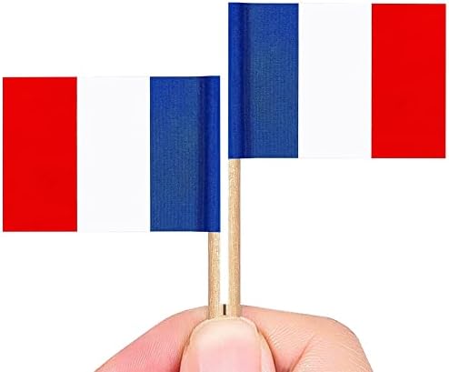 צרפת קיסם דגל, צרפתית הקאפקייקס דגל, 100 חתיכות קוקטייל מקלות, מיני מקל כיסויי הקאפקייקס, מזון קיסם דגלים, הקאפקייקס קיסמים דגל, עבור כריך מזון הקאפקייקס מסיבת פאב קישוט