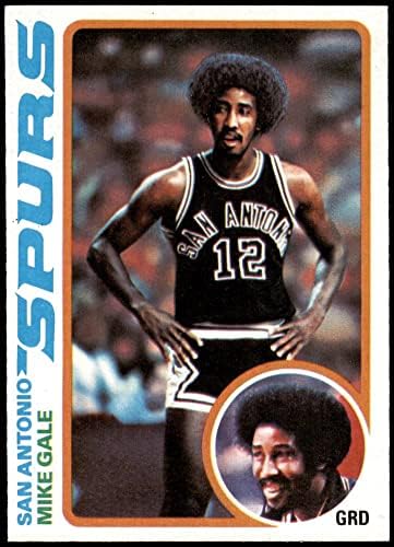 1978 Topps 37 Mike Gale San Antonio Spurs