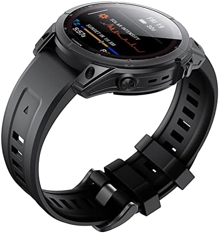 FACDEM Quickfit 26 22 ממ רצועות אוריניגל חכמות עבור Garmin Fenix ​​7 7x Epix 6 6x Pro 5 5x 3HR 945 Silicone Smartwatch Bands Wraceleds