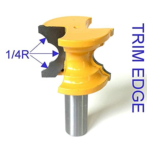 1 PC 1/2 SH Triple Bullnose Probincial Trim Doliting Router Router Bit