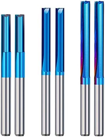 חותך טחינה ישר של JGSL 3.175 SHANK 2 טחנת קצה קרביד חיל