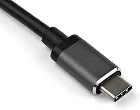 Startech.com USB C מתאם וידאו Multiport-USB-C עד 4K 60Hz DisplayPort 1.2 או 1080p VGA צג מתאם-USB Type-C 2-in-1 DP /VGA תצוגה ממיר- Thunderbolt 3 תואם