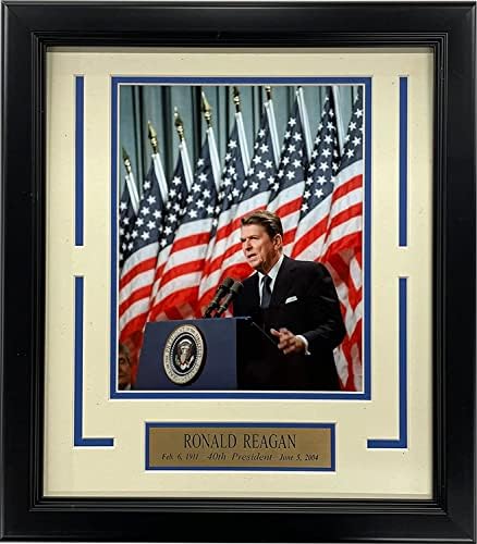 רונלד רייגן נשיא 40 - תמונה ממוסגרת