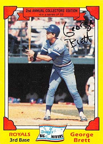 1982 Topps Big Hitters 4 George Brett NM-Mt Kansas City Royals Baseball