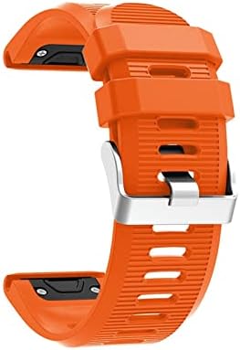 החלפת MOPZ שחרור מהיר רצועות סיליקון עבור Garmin Fenix ​​7x Watch Smart Watch 26 ממ להקת STARP