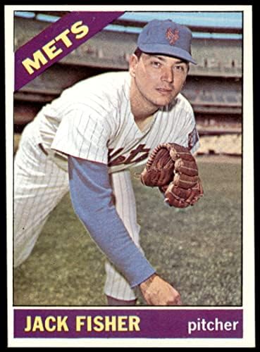 1966 Topps 316 ג'ק פישר ניו יורק Mets VG/Ex Mets