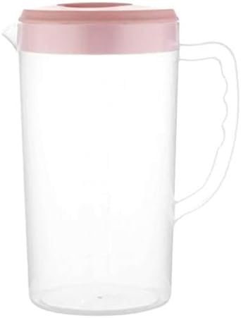 מכונת הקפה של דויטול אספרסו 2200 מל קנקן ברור עם מכסה, קנקן שתייה מפלסטיק, כד מים עטבי כבד, קנקני משקאות, קנקן לימונדה של גלון קרח.
