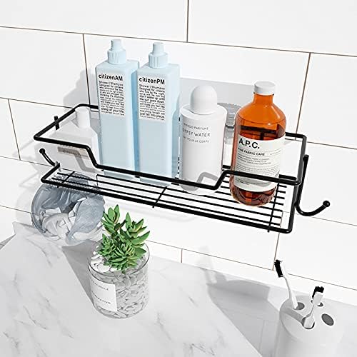מדף מקלחת מדף אמבטיה רכוב על קיר זולי קיר ללא קידוח לאחסון קיר אמבטיה/B אחסון קיר/B