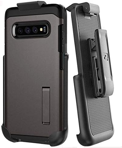 קליפ חגורה עטוף לשריון קשוח של Spigen - Samsung Galaxy S10 Plus