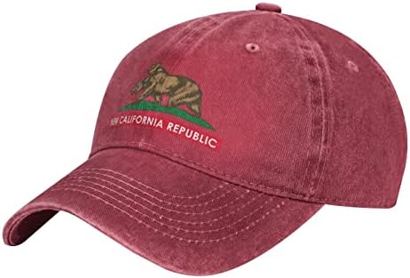 Fallout חדש Califorfallout חדש בקליפורניה החדשה הרפובליקה גברים בייסבול כובע אבא מתכוונן כובע גולף קאובוי