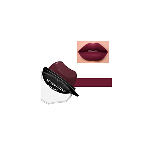 מט גלוס קטיפה ערפל עירום גימור שפתון שפתיים צורת לאורך זמן קל צבע יופי איפור מיועד לאנשים עצלנים