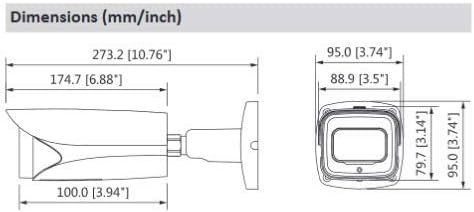 גרסה אנגלית DH 6MP מצלמת IP IPC-HFW5631E-Z5E 6MP POE IR IR GULLET Network Came