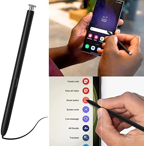 Lavender Galaxy S23 אולטרה עט עבור סמסונג גלקסי S23 Ultra 5G מסך ​​מגע מסך חרט עט חלקי החלפה עבור Samsung Galaxy S23 Ultra S עט ללא פונקציית Bluetooth