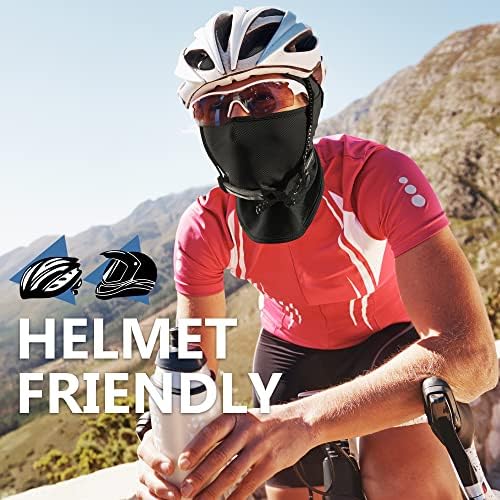 בוטק גרב פנים מסכת שמש הגנה לנשימה מלא ראש מסכת לגברים נשים רכיבה על אופניים