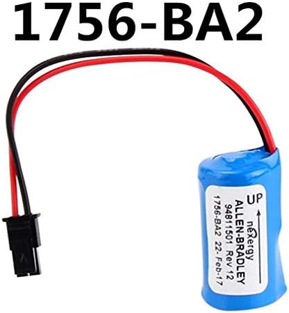 Mifxin 3v 1200mAh החלף BR2/3A-AB PLC סוללה עבור אלן ברדלי 1756-BA2 1747-BA