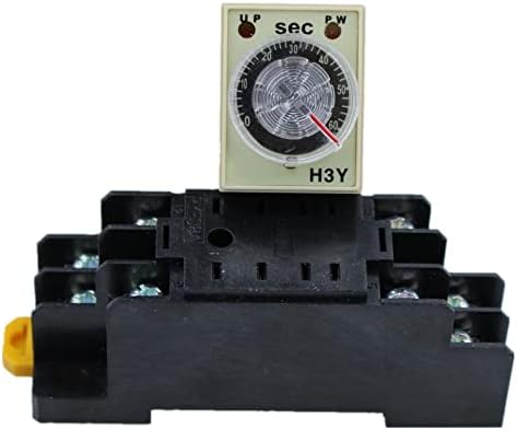 XIRIXX H3Y-2 AC 110V עיכוב טיימר זמן ממסר 0-60 שניות עם בסיס